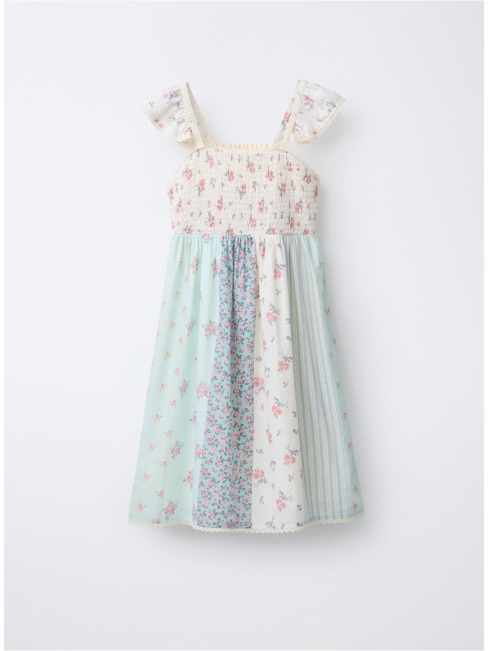 Zara kids Floral Patchwork Dress 1274/411